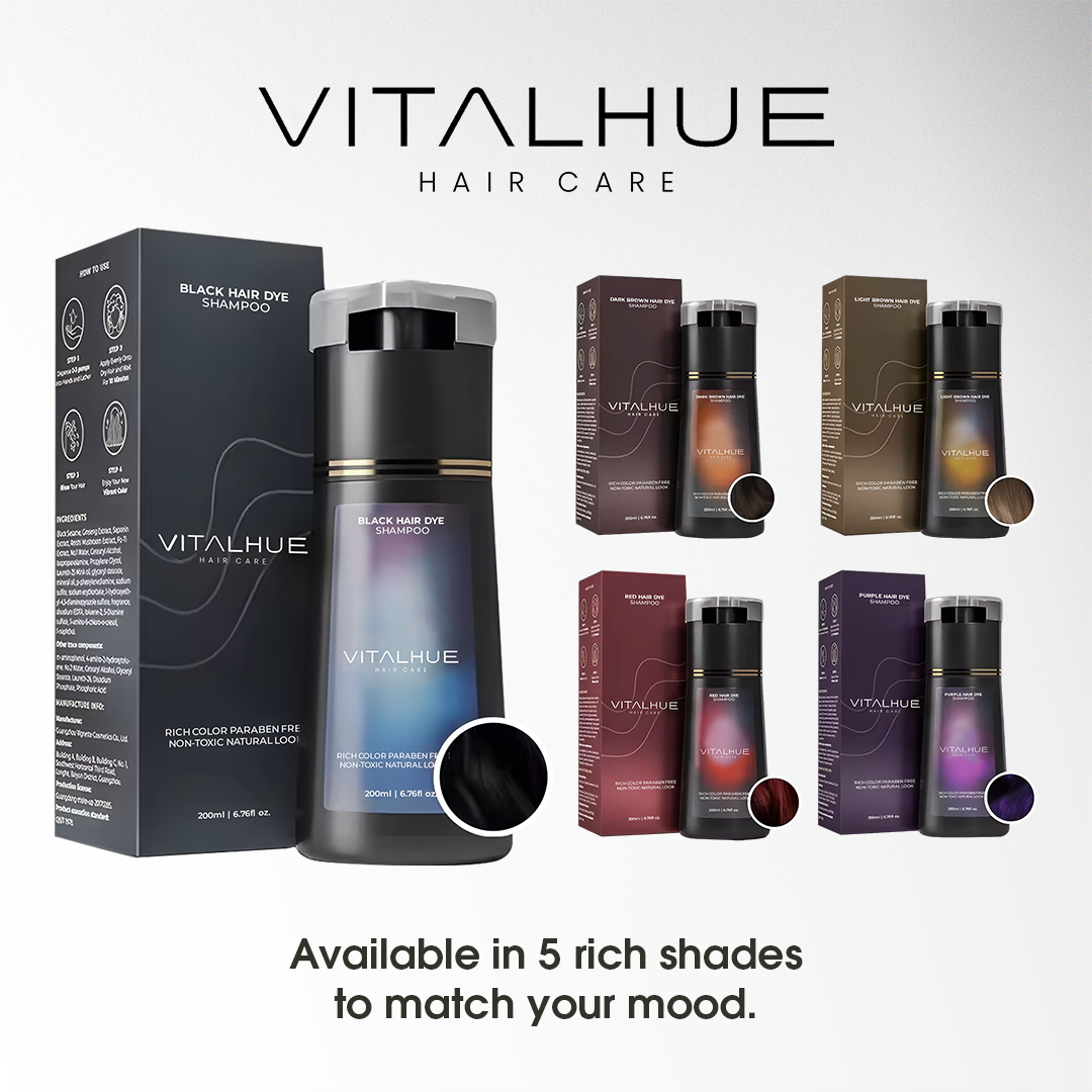VitalHue Hair Care Instant Dye Shampoo