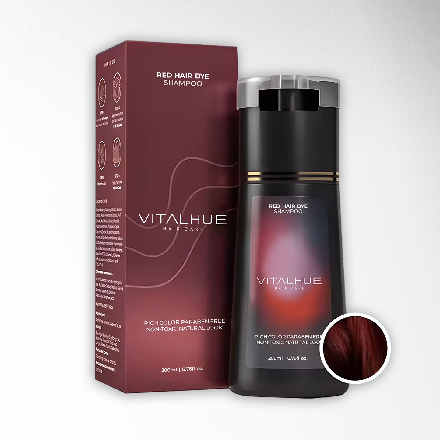 VitalHue Hair Care Instant Dye Shampoo