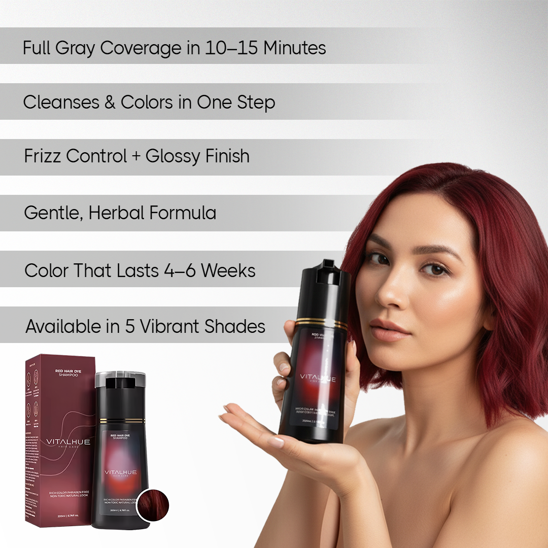 VitalHue Hair Care Instant Dye Shampoo