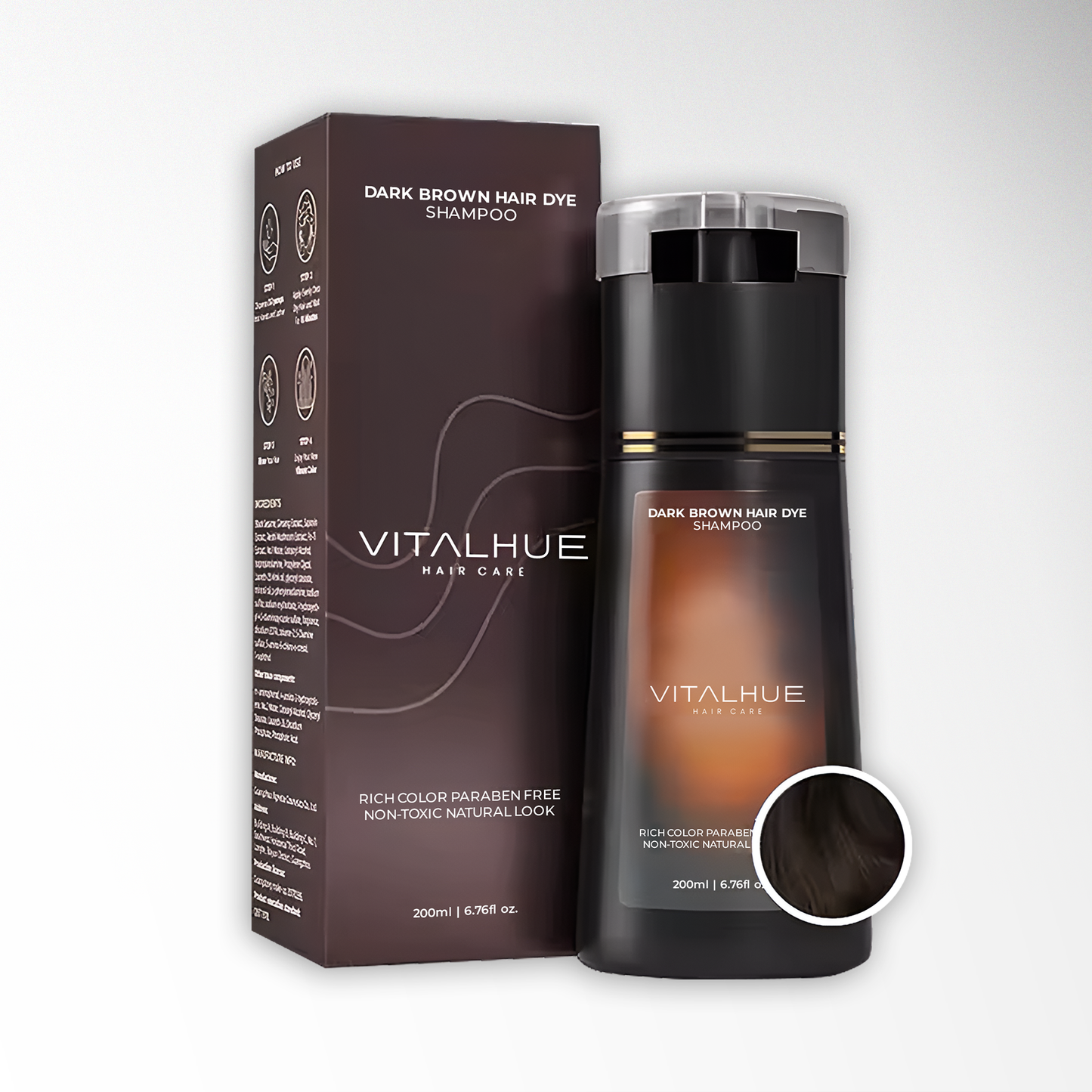 VitalHue Hair Care Instant Dye Shampoo