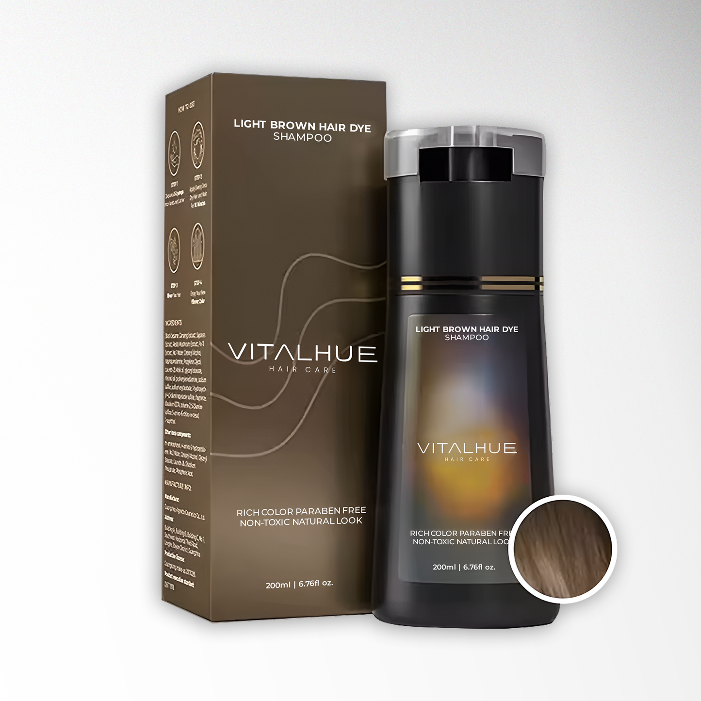 VitalHue Hair Care Instant Dye Shampoo